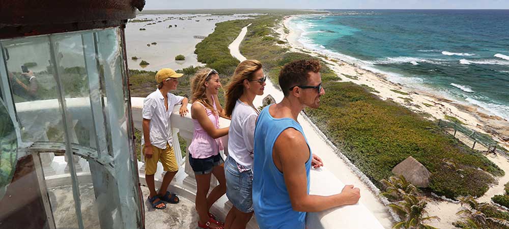 Isla Cozumel Highlights Tour Celarain Lighthouse
